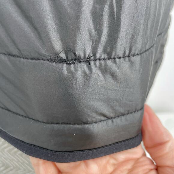 Fjallraven Abisko Padded Vest Solid Black Lightweight Zip Puffer Hiking Layer XS - Picture 11 of 15